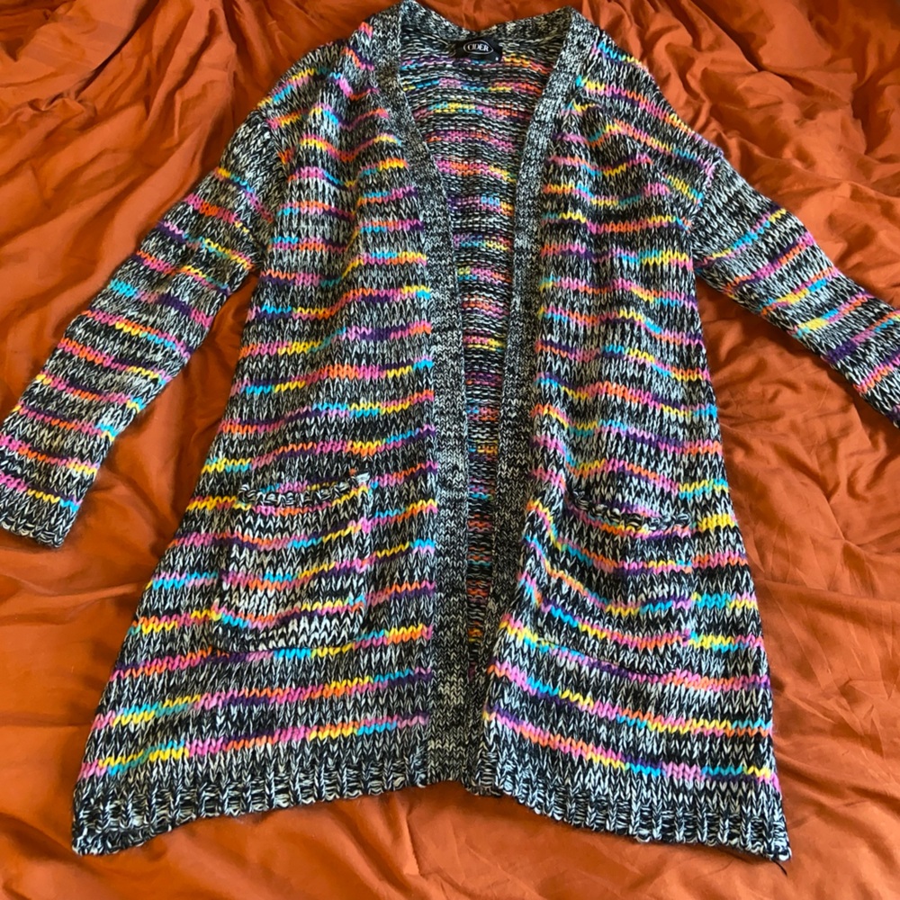 Artsy Long Cardigan